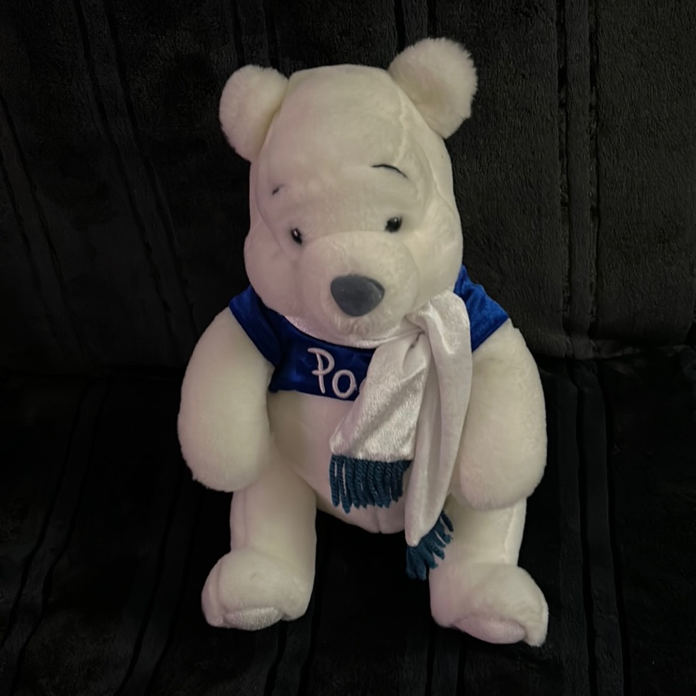 I’m selling a 2001 Winter Winnie The Pooh ! Huggable & Lovable !